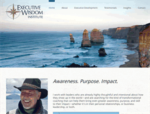 Tablet Screenshot of executivewisdominstitute.com